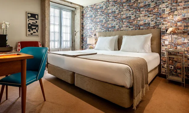 غرفة ديلوكس بسرير مزدوج بإطلالة، Pestana Vintage Porto 1/3