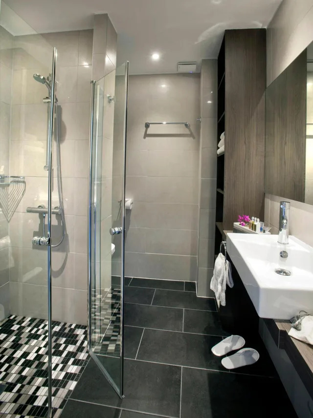 غرفة بسرير مزدوج بشرفة، HOTEL LE COTTAGE 9/10