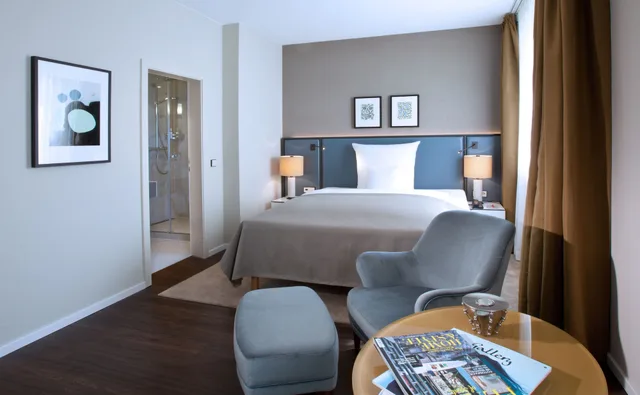 غرفة كومفورت بسرير مزدوج بإطلالة على الفناء، Ameron Hotel Konigshof Bonn 4/5