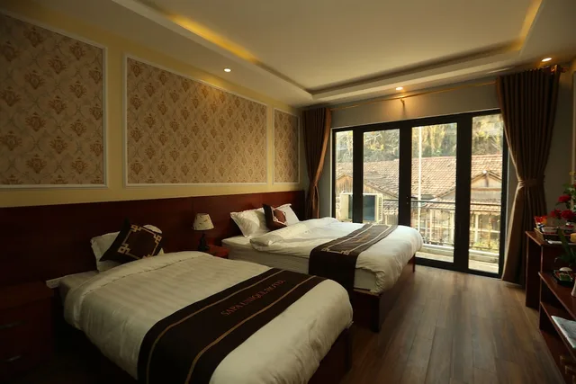 غرفة سوبيريور عائلية، Sapa Unique Hotel 2/6