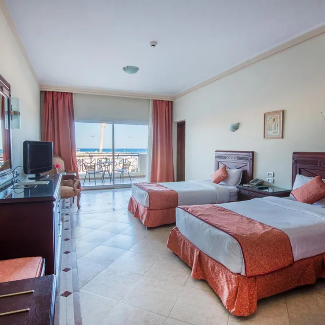 غرفة بسرير مزدوج أو سريرين منفصلين، Imperial Shams Abu Soma 1/5