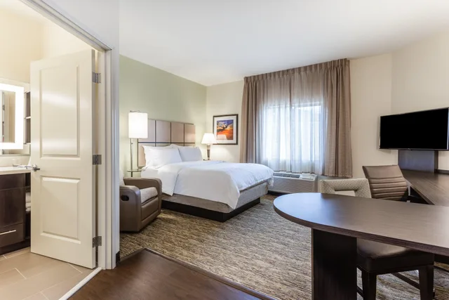 جناح بسرير مزدوج بغرفة نوم واحدة، Candlewood Suites Davenport 1/3