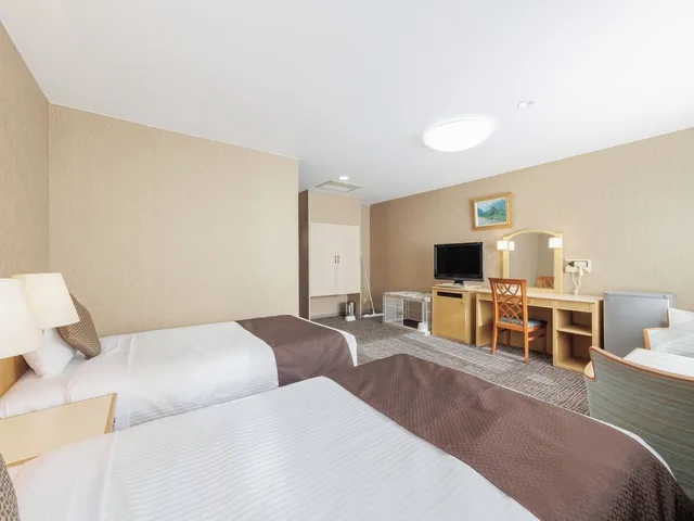 غرفة قياسية بسريرين منفصلين بحمام خاص، Kamenoi Hotel Shiobara (ex Kanponoyado Shiobara) 1/3