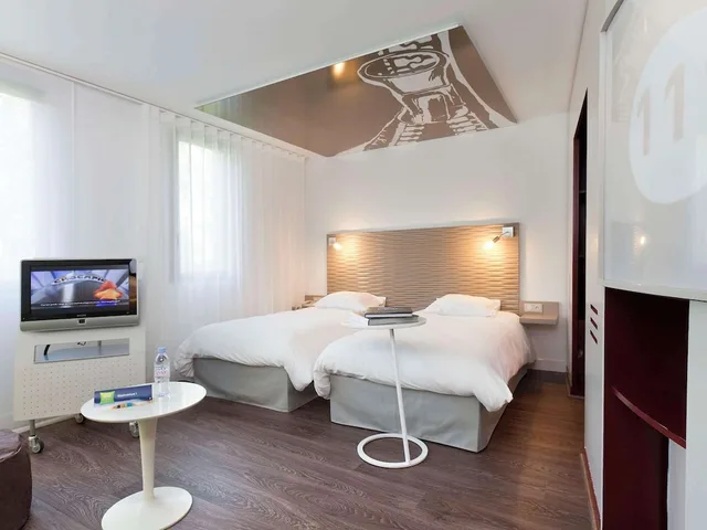 غرفة قياسية بسريرين منفصلين، Ibis Styles Lille Aeroport 3/10
