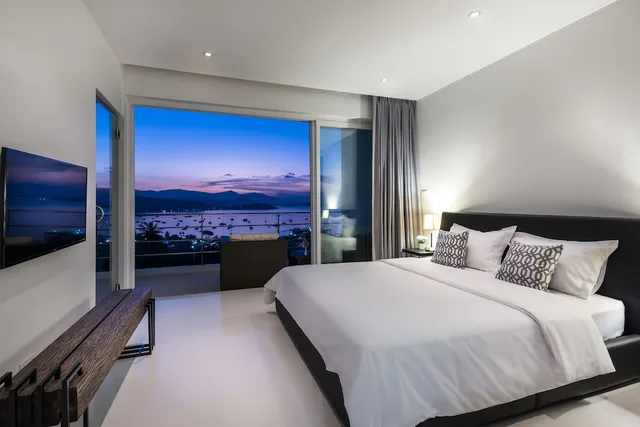 شقة بسريرين مزدوجين بإطلالة على البحر بـ3 غرف نوم، The Beach House Apartment 1/10