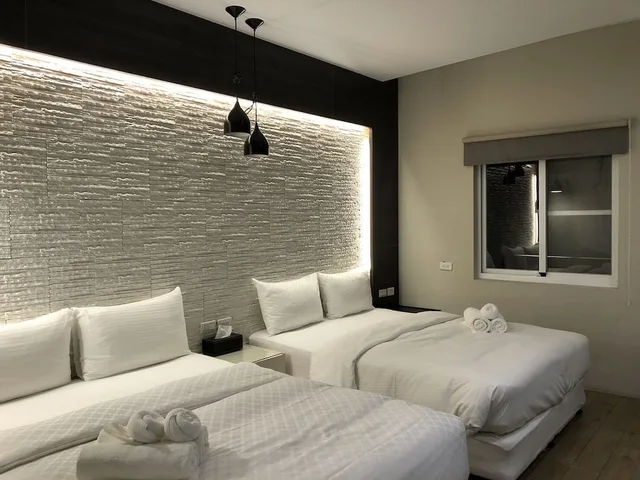 غرفة اقتصادية بسريرين منفصلين، Baishatan Hotel 1/4