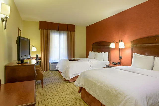 غرفة بسريرين كوين لذوي الإعاقة، Hampton Inn & Suites Peoria At Grand Prairie Il 1/2