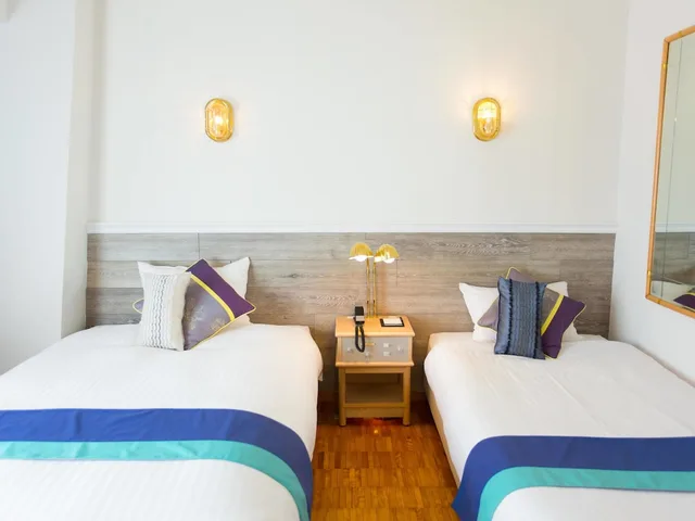 غرفة بسريرين منفصلين، HOTEL AreaOne SAKAIMINATO MARINA 3/6