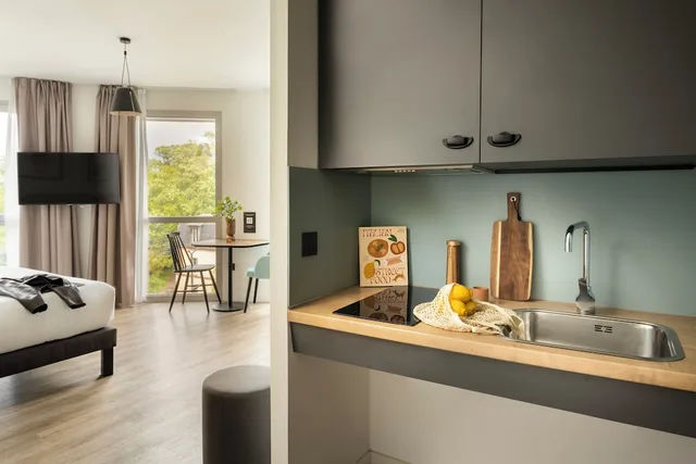 استوديو تنفيذي بسرير مزدوج، Appart City Collection SaintGermain en Laye 2/3