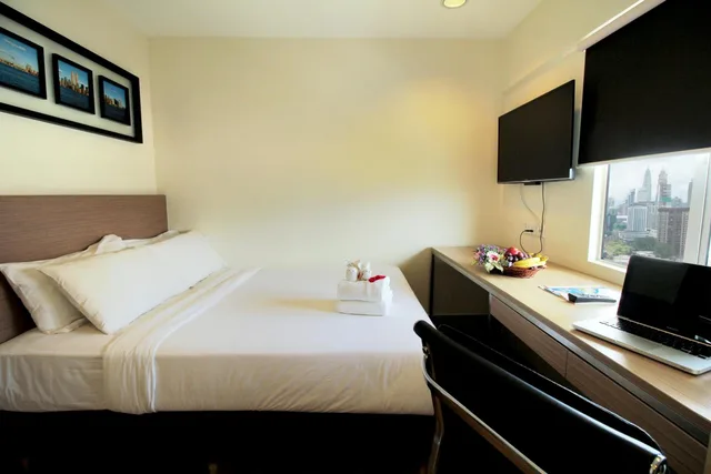 غرفة قياسية بسرير كوين، Hotel Pudu Plaza 1/1