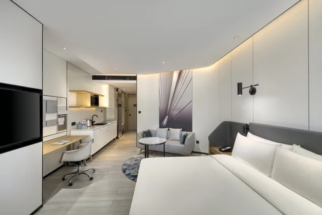 جناح جونيور بسرير كينج، Crowne Plaza Quanzhou Riverview 2/3