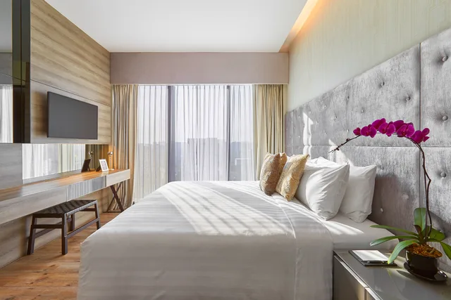 جناح ديلوكس بغرفة نوم واحدة، Pan Pacific Serviced Suites Beach Road 1/1