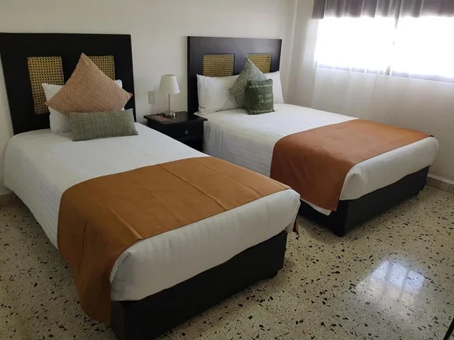 غرفة بسريرين منفصلين، Hotel Mucara 3/8