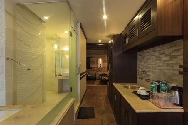 جناح فاخر بسرير مزدوج، Hotel Marshyangdi 2/3
