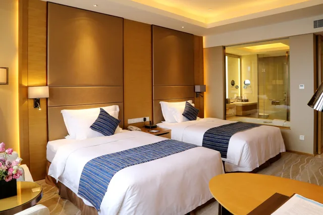 غرفة بريميوم بسريرين منفصلين، Wyndham Jingzhou 2/5