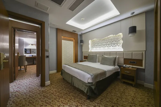 غرفة متصلة عائلية بسرير مزدوج وسريرين منفصلين، Style Star Hotel Cihangir 4/10
