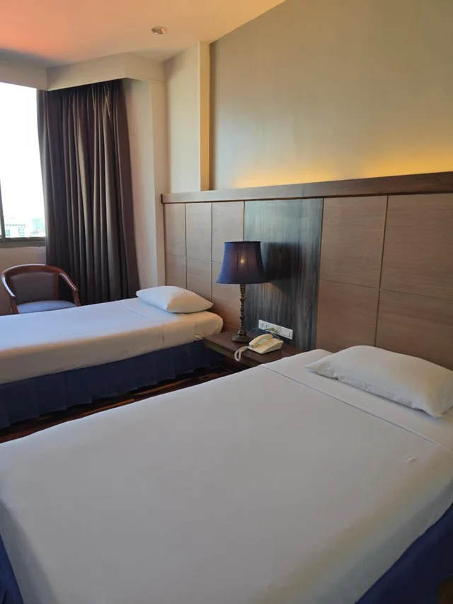 غرفة ديلوكس بسريرين منفصلين، Chiangmai Phucome Hotel 1/3