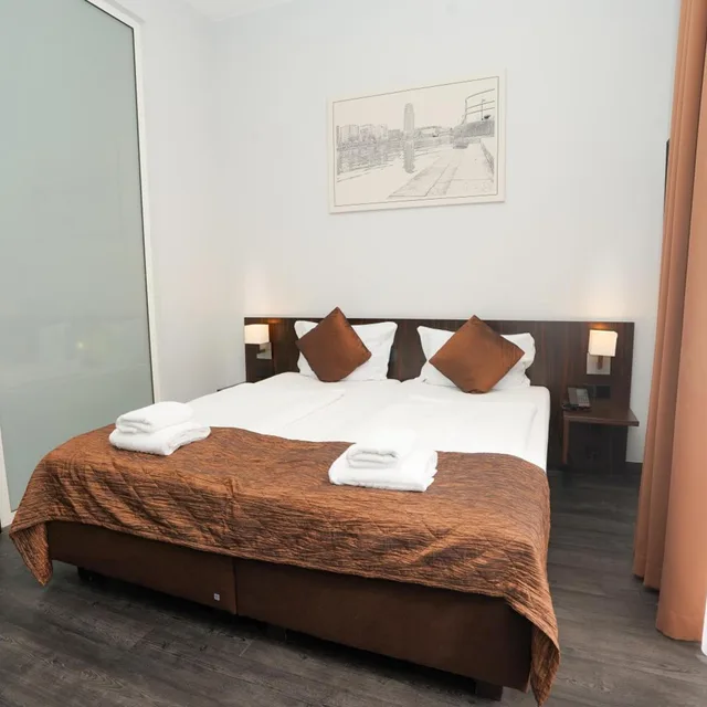 جناح عائلي بسرير فردي، The Atrium Hotel 1/10
