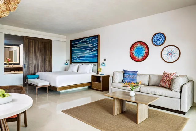 جناح جونيور بإطلالة على المسبح، Dreams Puerto Morelos Resort & Spa 1/1