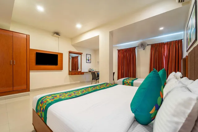غرفة سوبيريور بسرير كينج، Treebo Trend Sam Residency 1/1