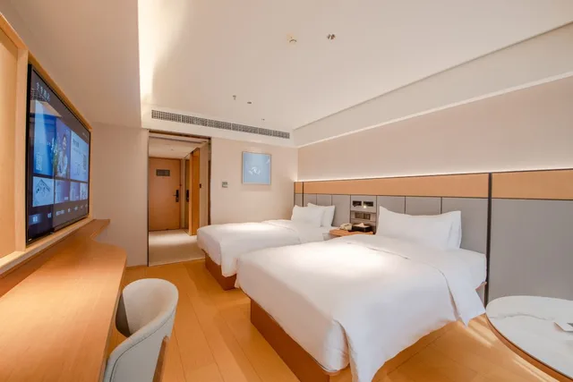 غرفة سوبيريور بسريرين منفصلين، Ji Hotel (Shanghai Railway Station Tianmu West Road) 2/2