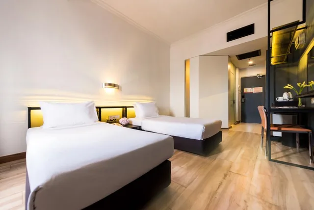 غرفة سوبيريور بسرير مزدوج أو سريرين منفصلين، Hotel Sentral Pudu 1/2