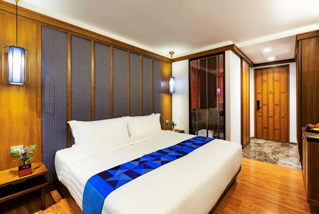 غرفة ديلوكس بسريرين منفصلين وسرير كينج، Lavana Hotel Chiangmai 2/4
