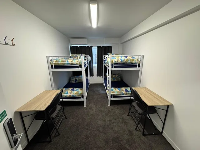غرفة ثلاثية بثلاثة أسرّة، Backpackers Central Hamilton 2/2