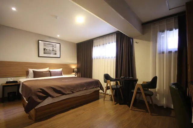جناح بإطلالة على النهر، Hotel The May Busan Sasang 4/10