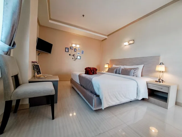 غرفة بريميير بسرير مزدوج بإطلالة على المدينة، Thipurai City Hotel 2/3