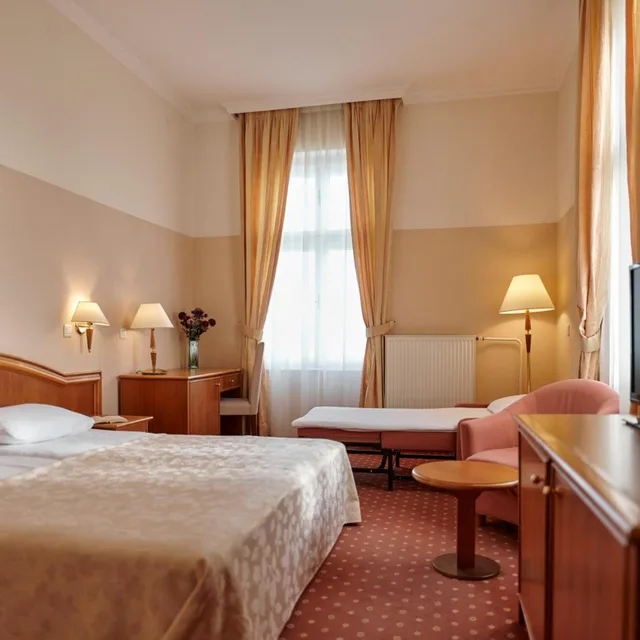 غرفة عائلية بإطلالة على البحر، Hotel Lovran 3/10