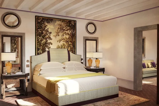 جناح بسرير كينج مع أريكة، Villa San Michele A Belmond Hotel Florence 1/3