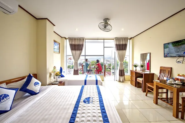 Deluxe, Family, 1 Queen and 1 Single Bed, No Balcony، Annecy Hotel Vang Vieng 3/4