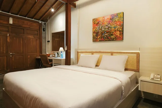 غرفة ديلوكس بسرير مزدوج أو سريرين منفصلين، Kampung Lawasan Heritage Cottage 2/2