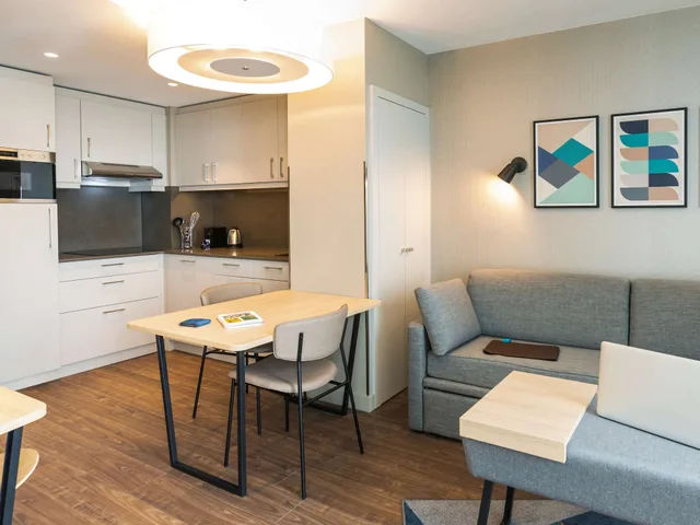 Studio 2 Persons Twin beds، Aparthotel Adagio London Stratford 6/6