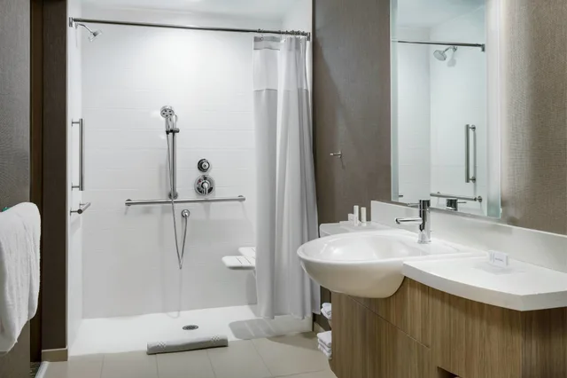 جناح استوديو بسريرين كوين لذوي الإعاقة، Springhill Suites Belmont Redwood Shores 4/4