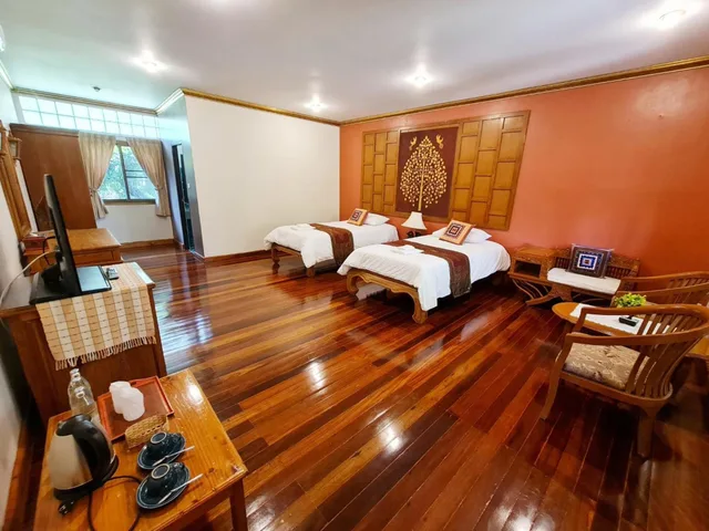 غرفة ديلوكس بسريرين منفصلين، Siblanburi Resort 1/1
