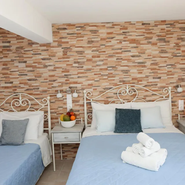 غرفة ثلاثية بشرفة، Kastro Hotel 6/8