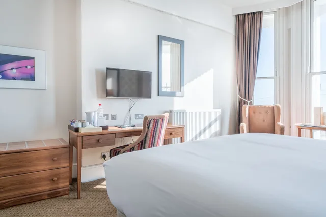 غرفة بسرير مزدوج بإطلالة على البحر، Queens Hotel Brighton 2/7