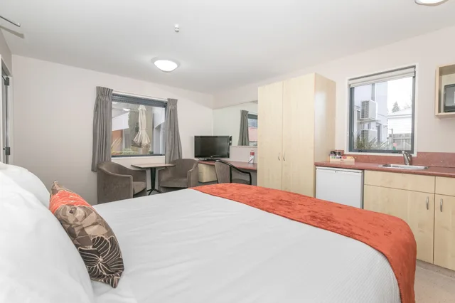 استوديو سوبيريور بسرير كينج، Bella Vista Motel Wanaka 1/10