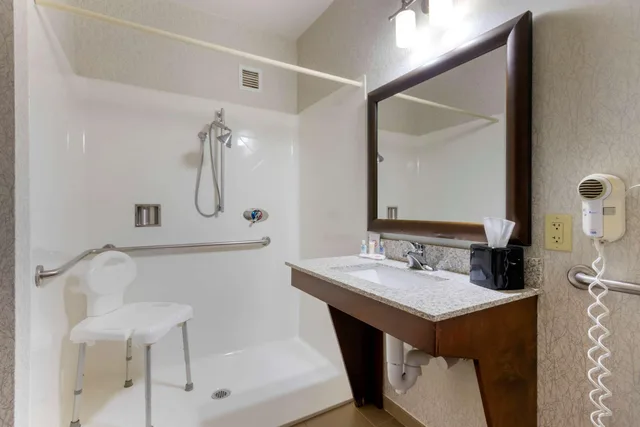 جناح بسرير كوين لذوي الإعاقة، Comfort Inn and Suites Market Airport 4/4