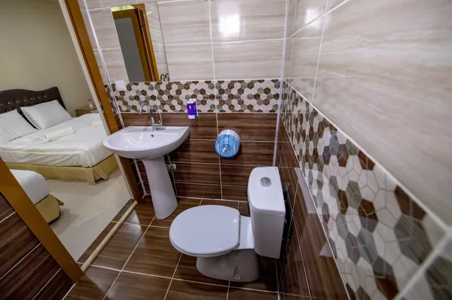 غرفة عائلية ثلاثية بسرير مزدوج وسرير فردي، Ahsen Hotel Antalya 5/5