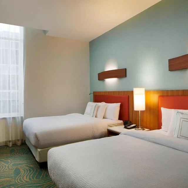 استوديو بسرير كوين، Springhill Suites Houston Downtown/Convention Center 1/3