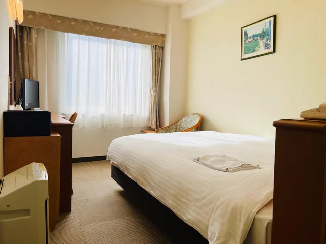 Room, Double Bed, Annex, Smoking, Tottori City Hotel 1/2