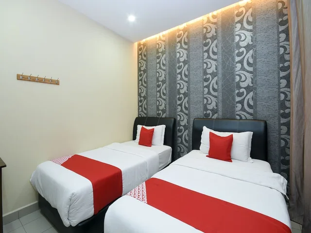 غرفة قياسية بسريرين منفصلين، Hotel O Ys Inn 2/3
