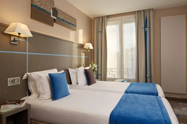 غرفة قياسية بسريرين منفصلين، Hotel Alize Grenelle Tour Eiffel 2/4