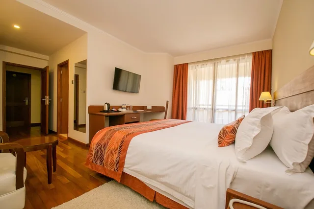 غرفة سوبيريور بسرير كينج، Waridi Paradise Apartment Hotel 3/3