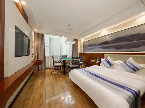 غرفة بزنس بسرير مزدوج، GreenTree Alliance Changzhou Jintan District Dongmen Street Hotel 1/1