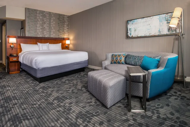 غرفة بسرير مزدوج لذوي الإعاقة، Courtyard By Marriott Gaithersburg Washingtonian Center 2/9