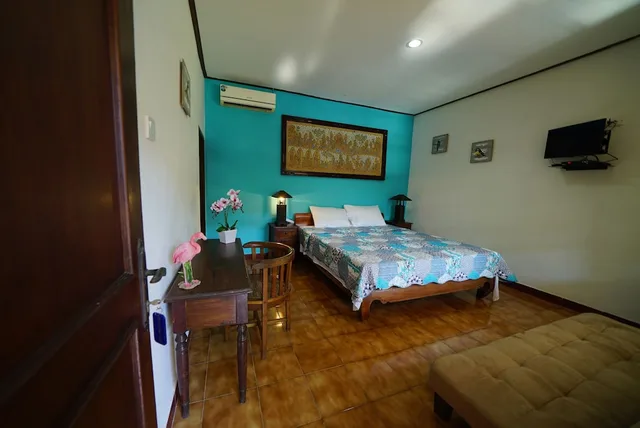 غرفة عائلية بسرير كينج مع أريكة، Mangga Bungalow 1/3